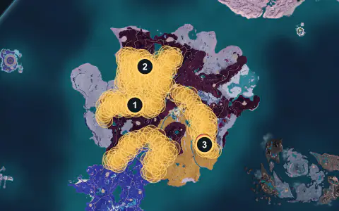 Kitsun Noct spawn areas on Palpagos, Lv 61-63