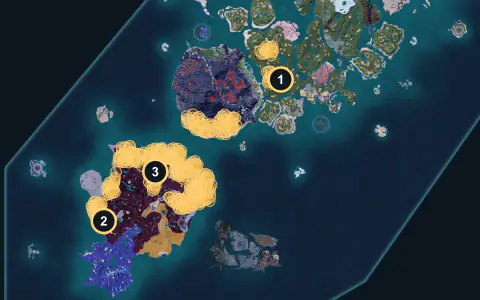Vanwyrm spawn areas on Palpagos, Lv 20-25