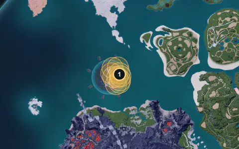 Majex spawn areas on Palpagos, Lv 35-38