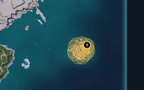 Nitemary Botan spawn areas on Palpagos, Lv 50-54