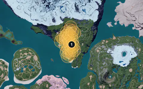 Dualith spawn areas on Palpagos, Lv 46-50