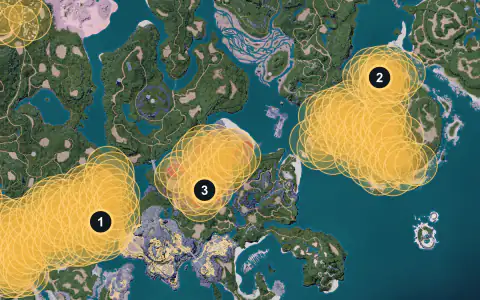 Nitewing spawn areas on Palpagos, Lv 12-13