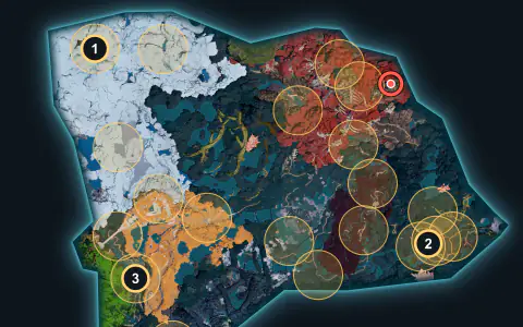 Renjishi spawn areas on World Tree, Lv 80