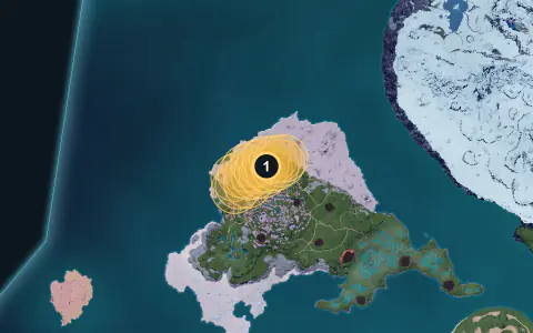 Lullu spawn areas on Palpagos, Lv 55-57