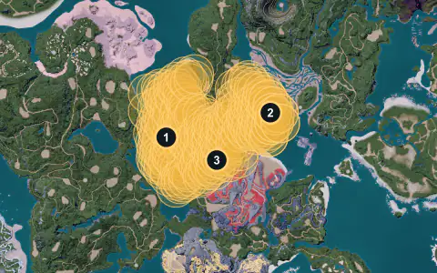 Bristla spawn areas on Palpagos, Lv 16-18