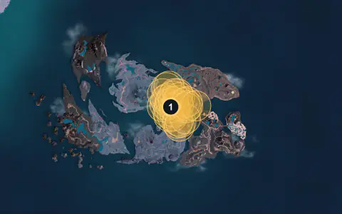 Valentail spawn areas on Palpagos, Lv 64-65