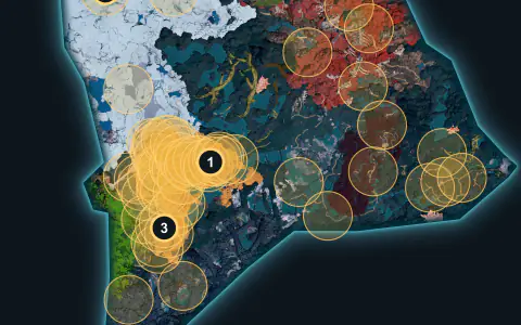 Selyne spawn areas on World Tree, Lv 76-80