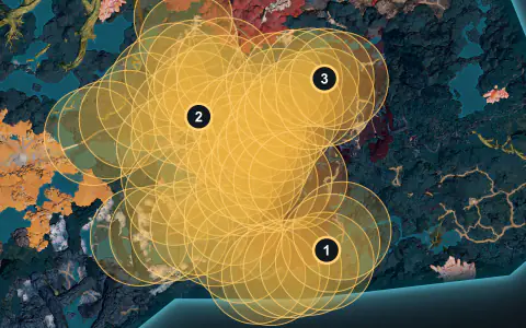 Starryon Primo spawn areas on World Tree, Lv 74-76