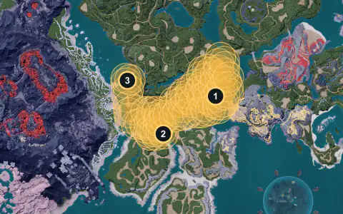 Woolipop spawn areas on Palpagos, Lv 9-10