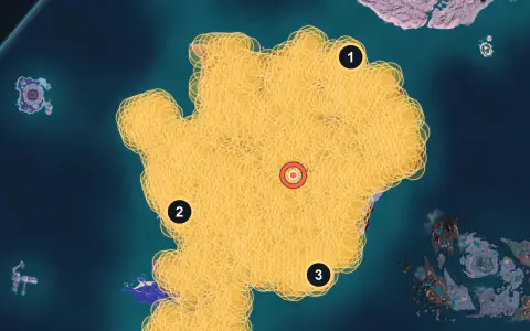 Celesdir spawn areas on Palpagos, Lv 54-59