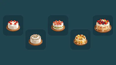 The five breeding cakes
