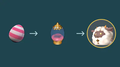 The egg hatches in an incubator